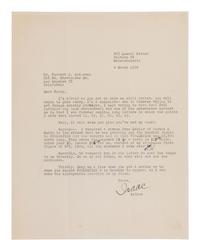 ASIMOV, Isaac (1920-1992). A group of 3 typed letters signed with few hand corrections by Isaac Asimov to Forrest J. Ackerman relating to Swedish publication of the Foundation stories. 1954.