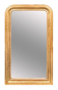A Louis Philippe Giltwood Mirror Height 40 x width 28 inches. — MID-19TH CENTURY
