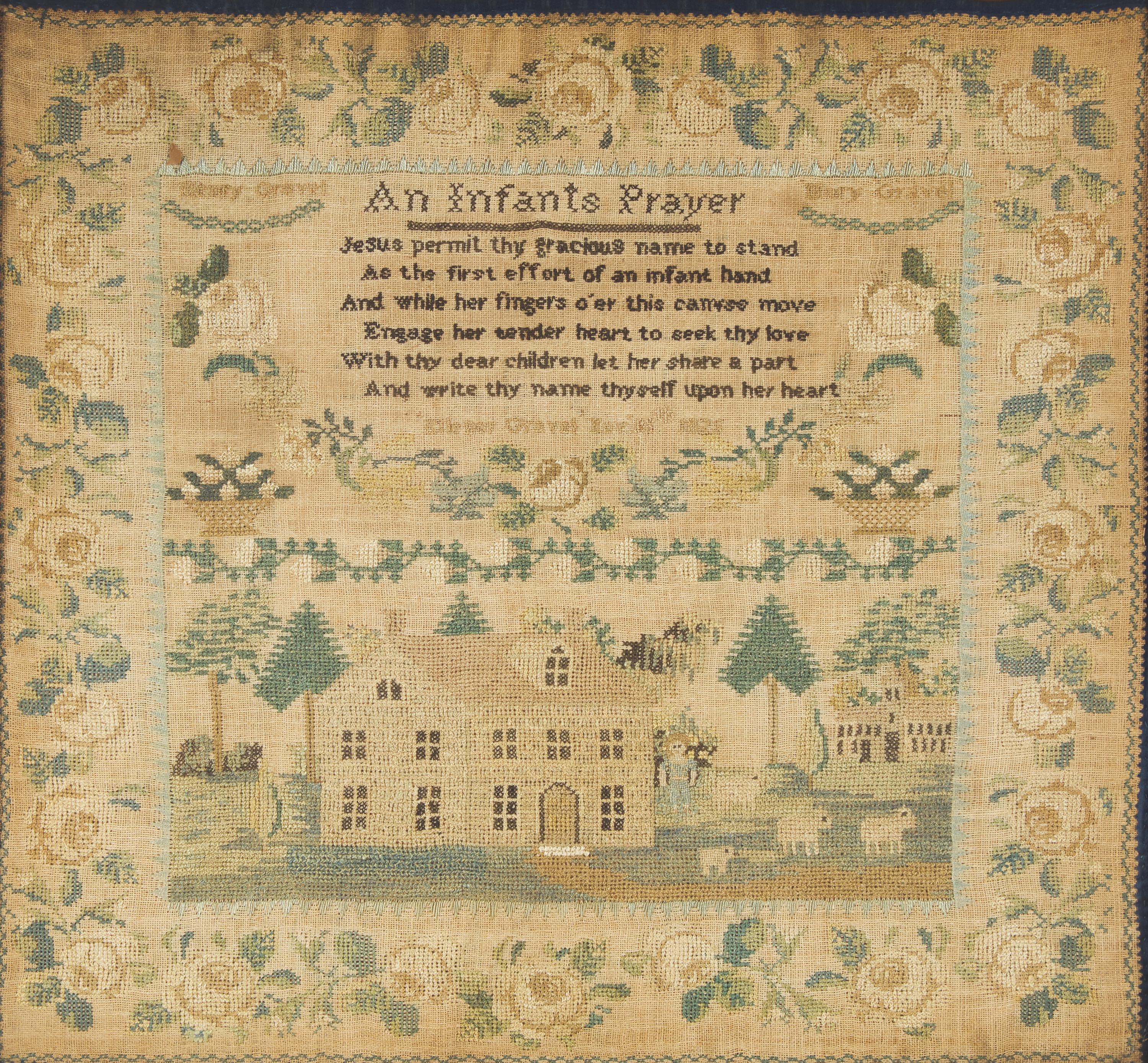 A Gravel Family Needlework Sampler