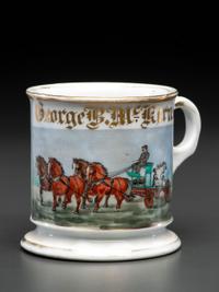 A Rigger's Porcelain Occupational Shaving Mug