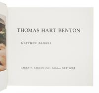 [BENTON, Thomas Hart (1889-1975)]. BAIGELL, Matthew. Thomas Hart Benton. New York: Harry N. Abrams, Inc., 1973.