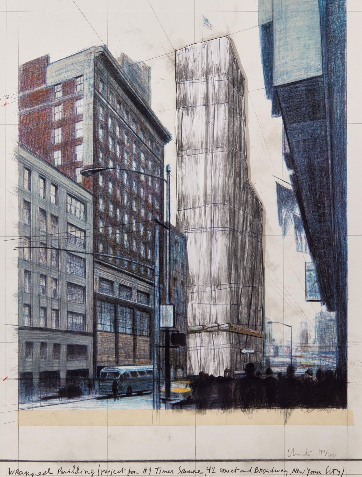 Wrapped Building, Project for #1 Times Square, 2003