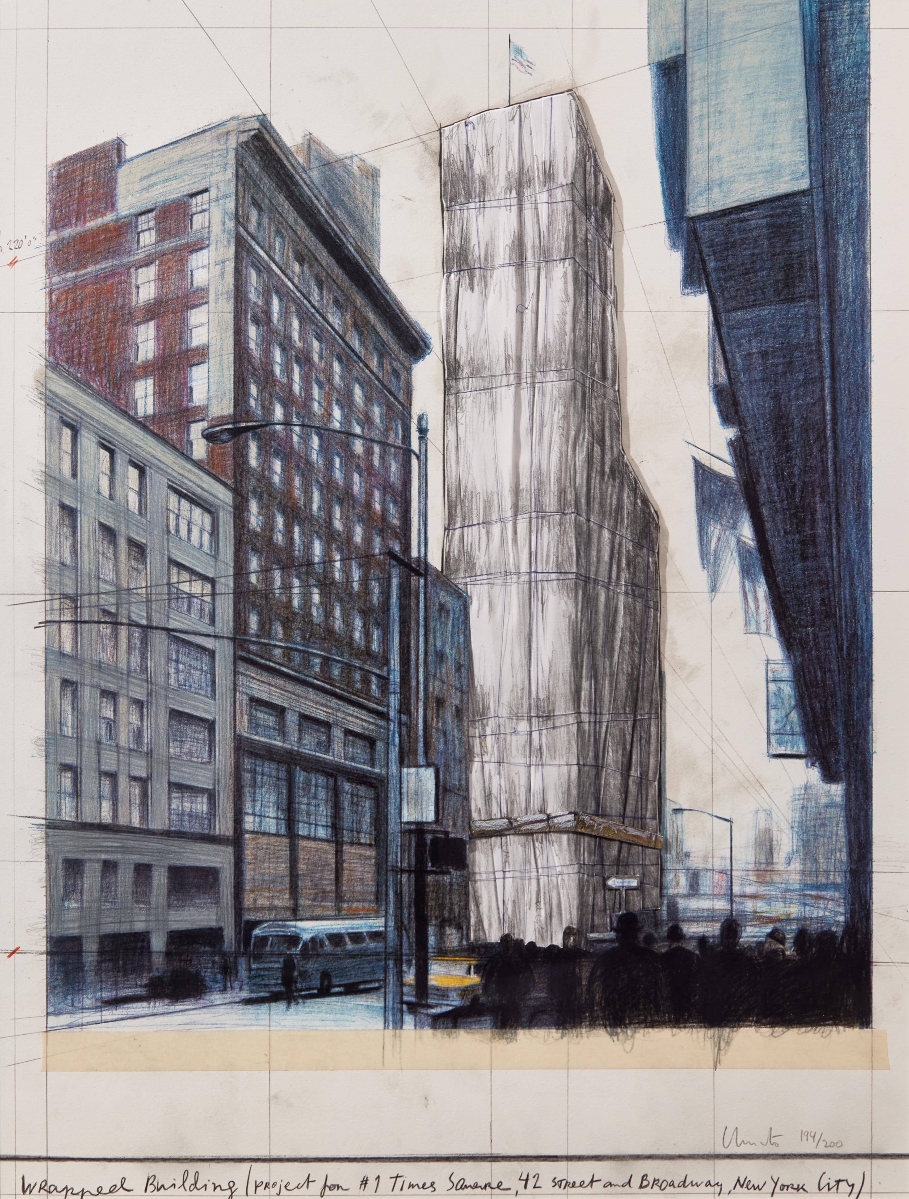 Wrapped Building, Project for #1 Times Square, 2003