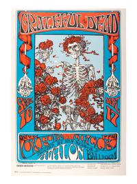 [MUSIC] -- [POSTERS]. MOUSE, Stanley, and KELLEY, Alton, artists. The Family Dog Presents Grateful Dead and Oxford Circle at the Avalon Ballroom . San Francisco, CA: Family Dog Productions, 1966.