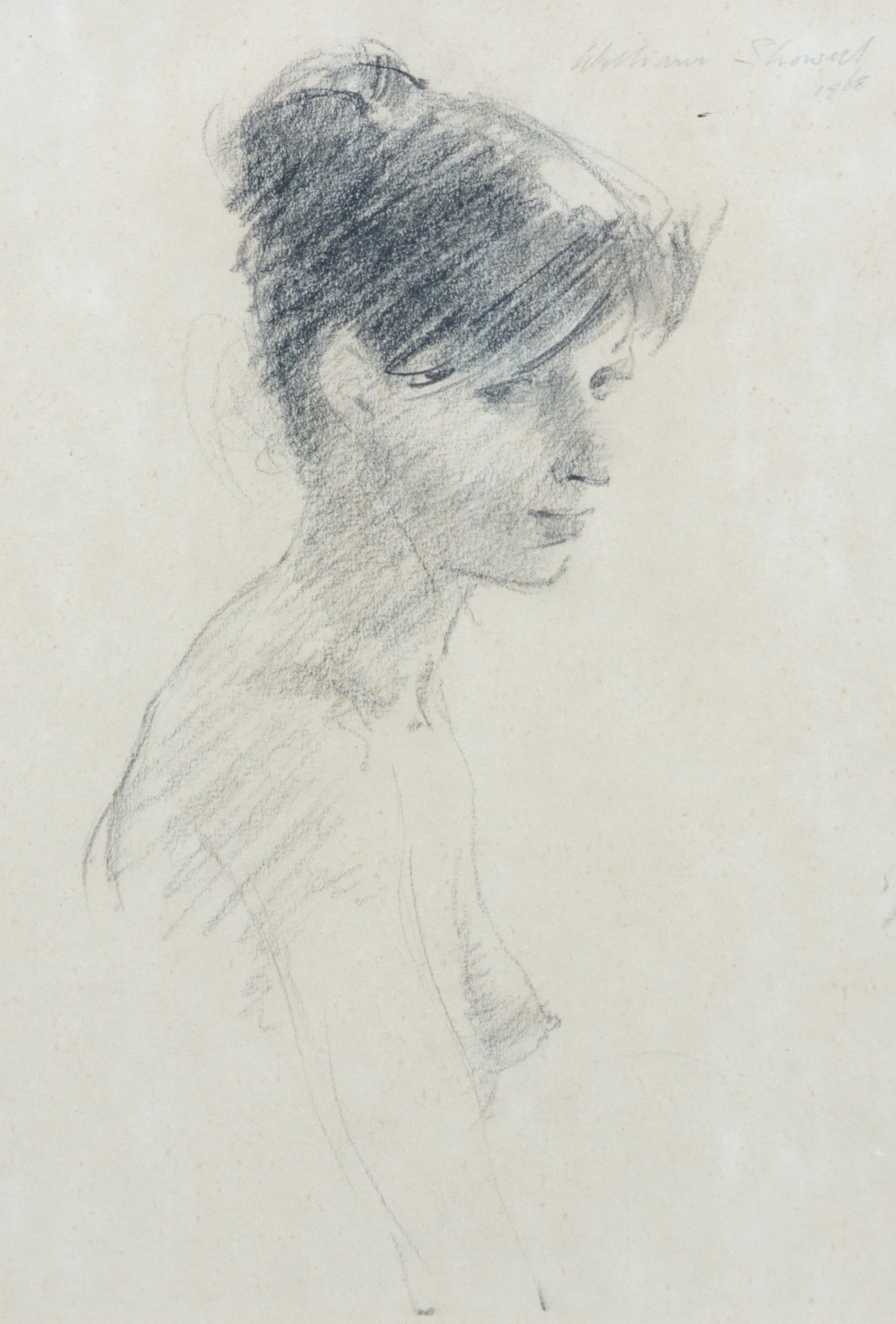 Bust Portrait of Female Nude, 1968