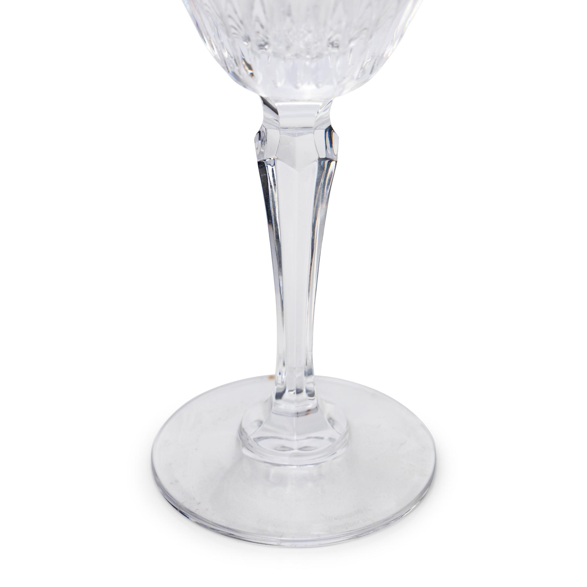 A Waterford Hanover Platinum Stemware Service