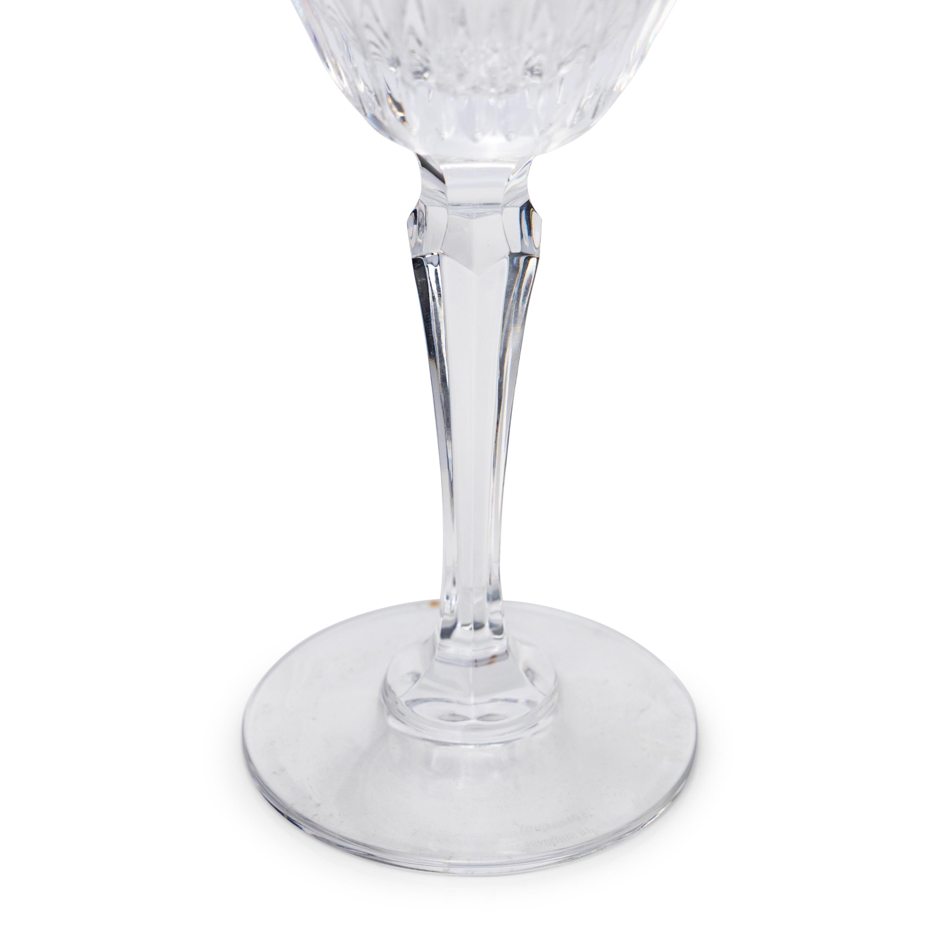 A Waterford Hanover Platinum Stemware Service