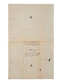 [ENSLAVEMENT & ABOLITION]. A group of 6 estate documents listing individual enslaved persons, most by name. Bourbon County, KY, 1815-1829.