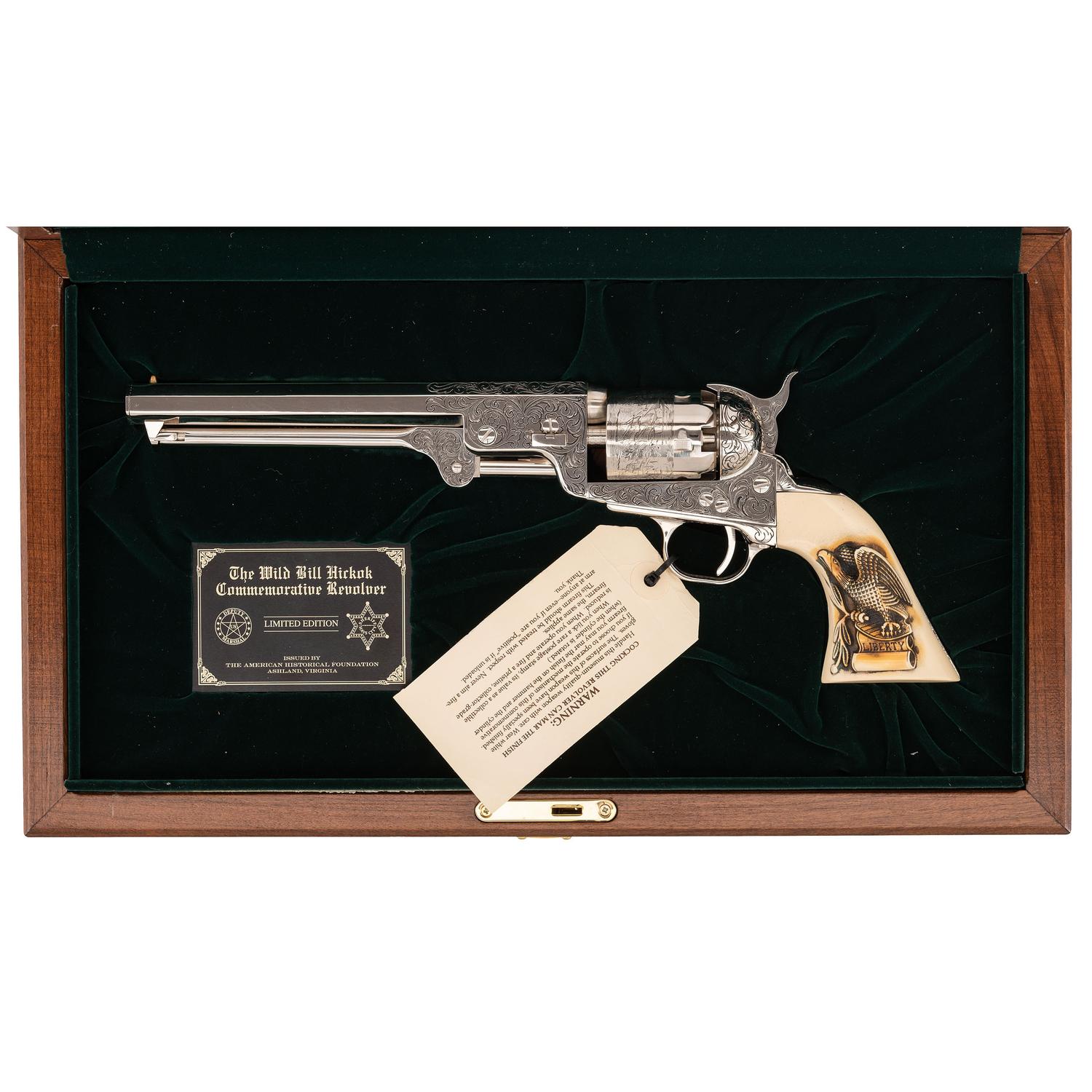 American Historical Foundation Issued Wild Bill Hickok Commemorative Revolver