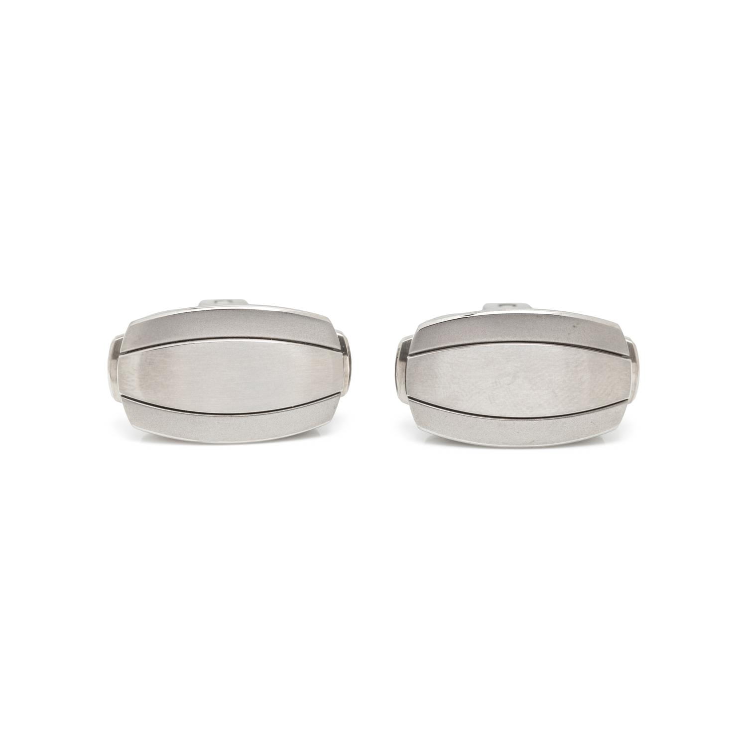 RICHARD MILLE, TITANIIUM 'AUTOMATIC' CUFFLINKS