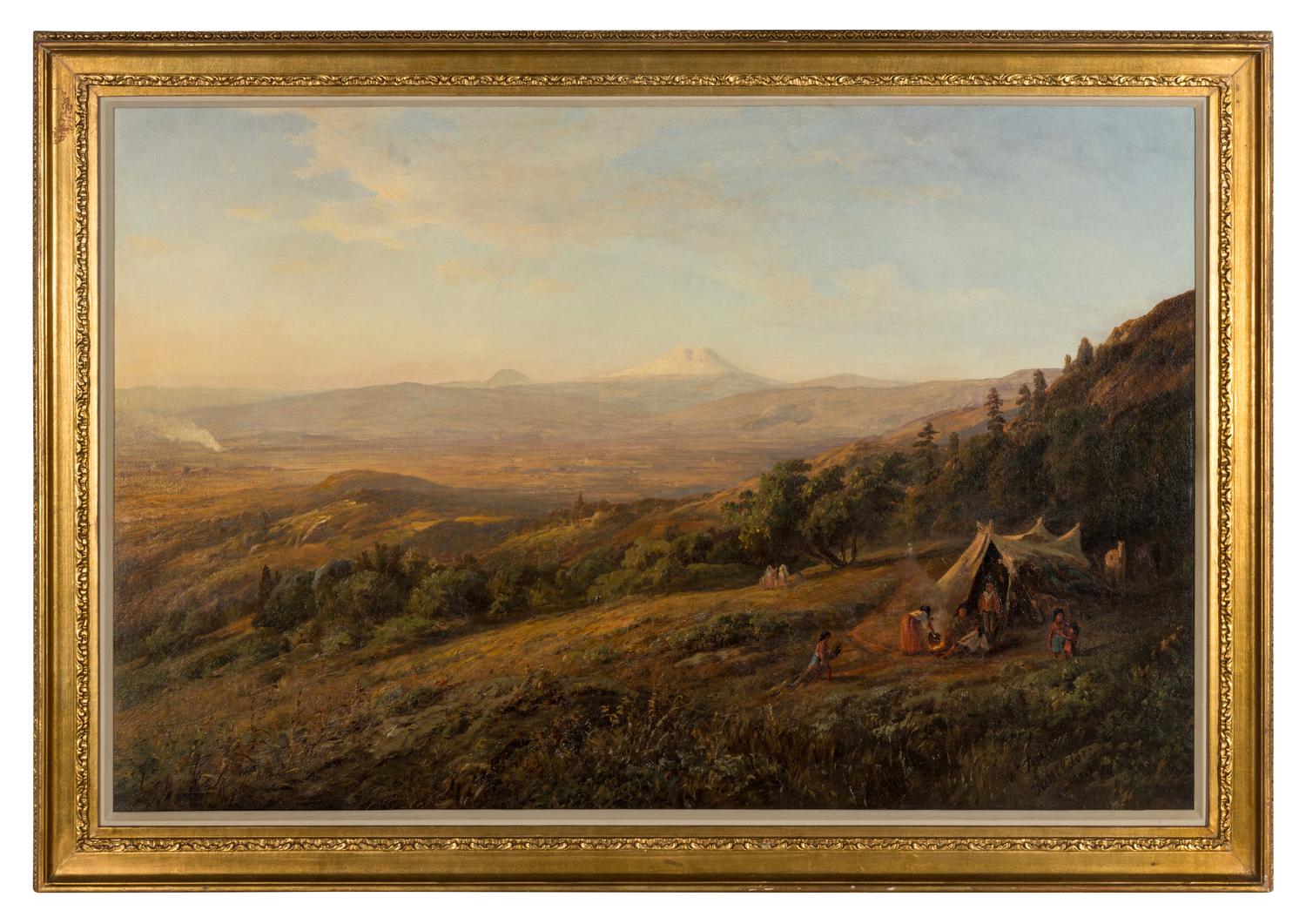 Indian Encampment, 1870