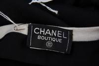A Chanel Black Cotton Twin Set, Size 40.