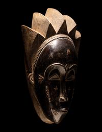 A Baule Wood Mask
