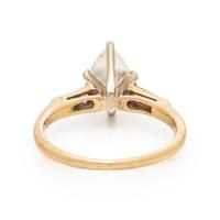 Diamond and Yellow Gold Ring
