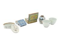 Six Chinese Porcelain Articles