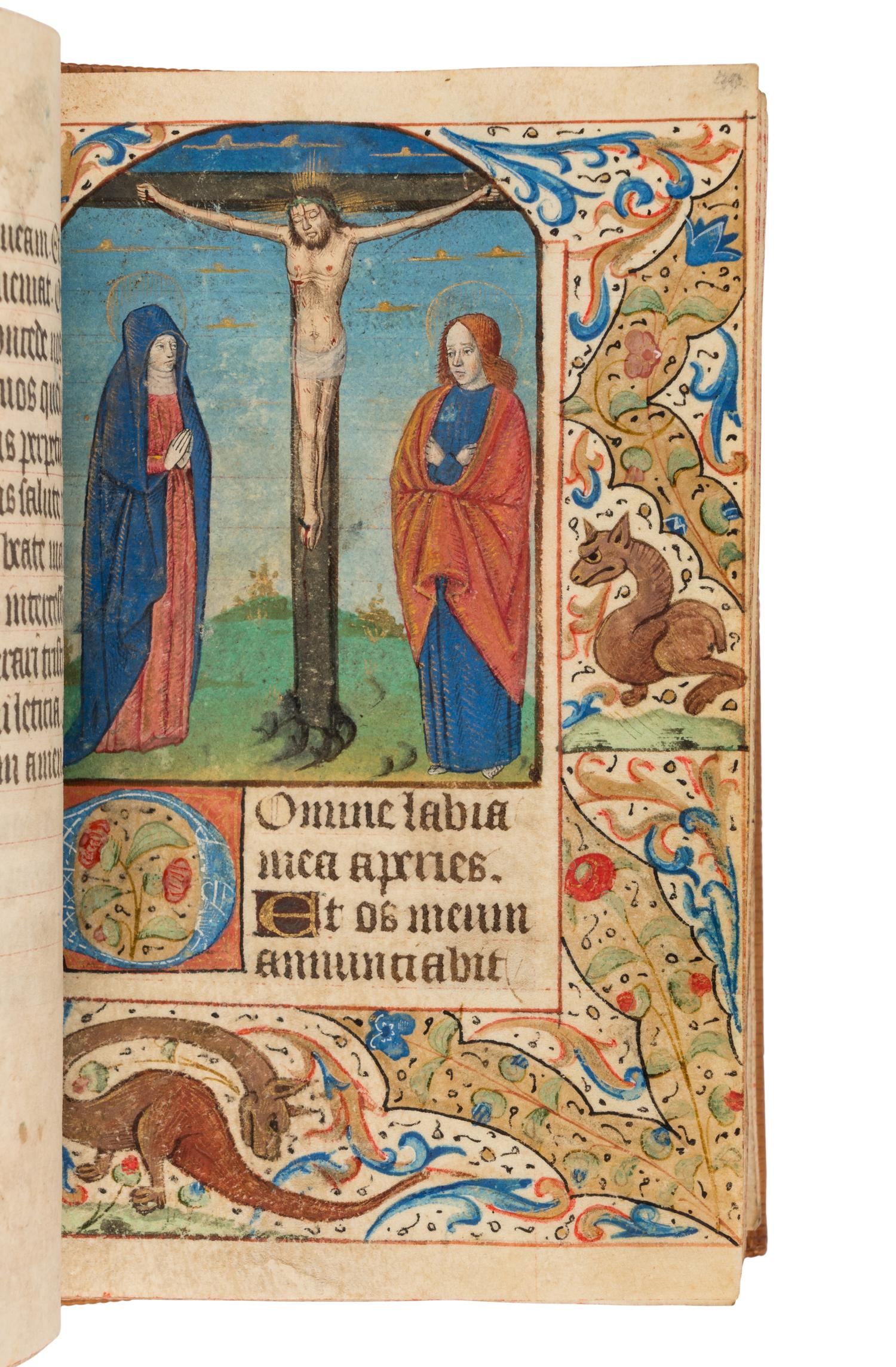 CIRCLE OF THE MASTER OF THE ROUEN ÉCHEVINAGE (active Rouen, c. 1455-1485) Book of Hours, use of Bayeux, in Latin, illuminated manuscript on parchment [France, Rouen, c. 1470-1480]