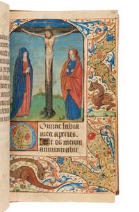 CIRCLE OF THE MASTER OF THE ROUEN ÉCHEVINAGE (active Rouen, c. 1455-1485) Book of Hours, use of Bayeux, in Latin, illuminated manuscript on parchment [France, Rouen, c. 1470-1480]