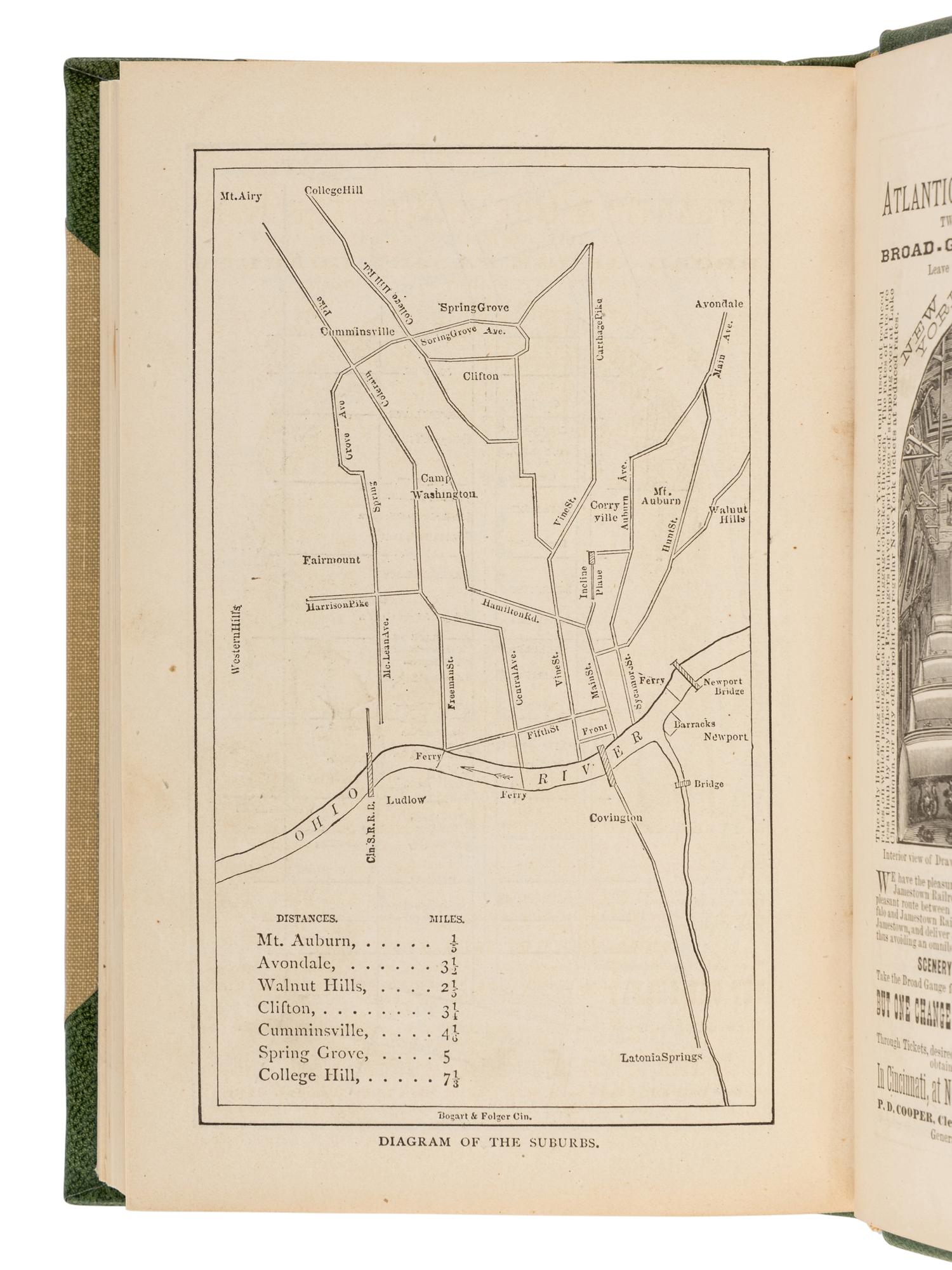 [CINCINNATI]. A group of 4 works, comprising: