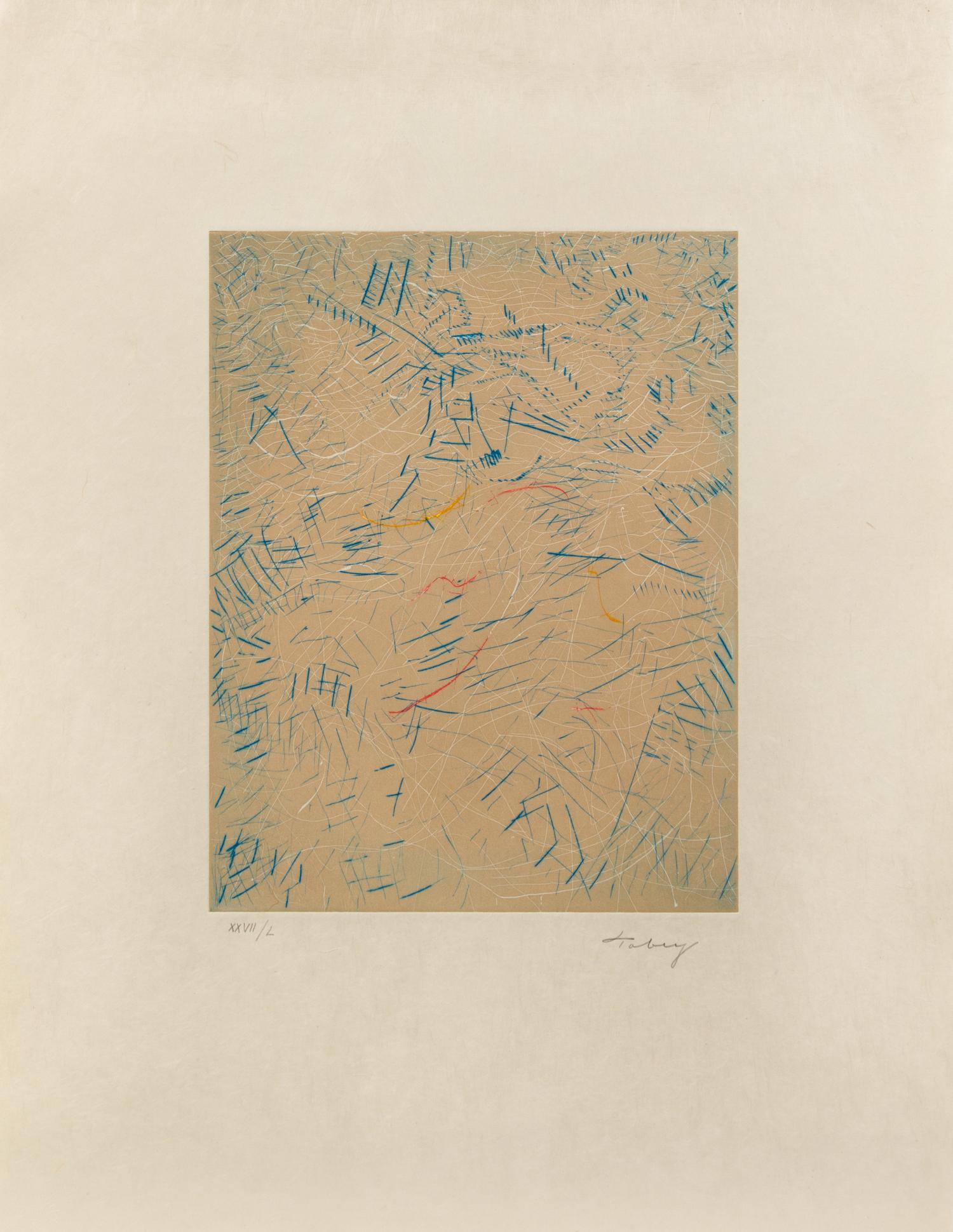 Mark Tobey, (American, 1890-1976), Of Time and Age, 1975