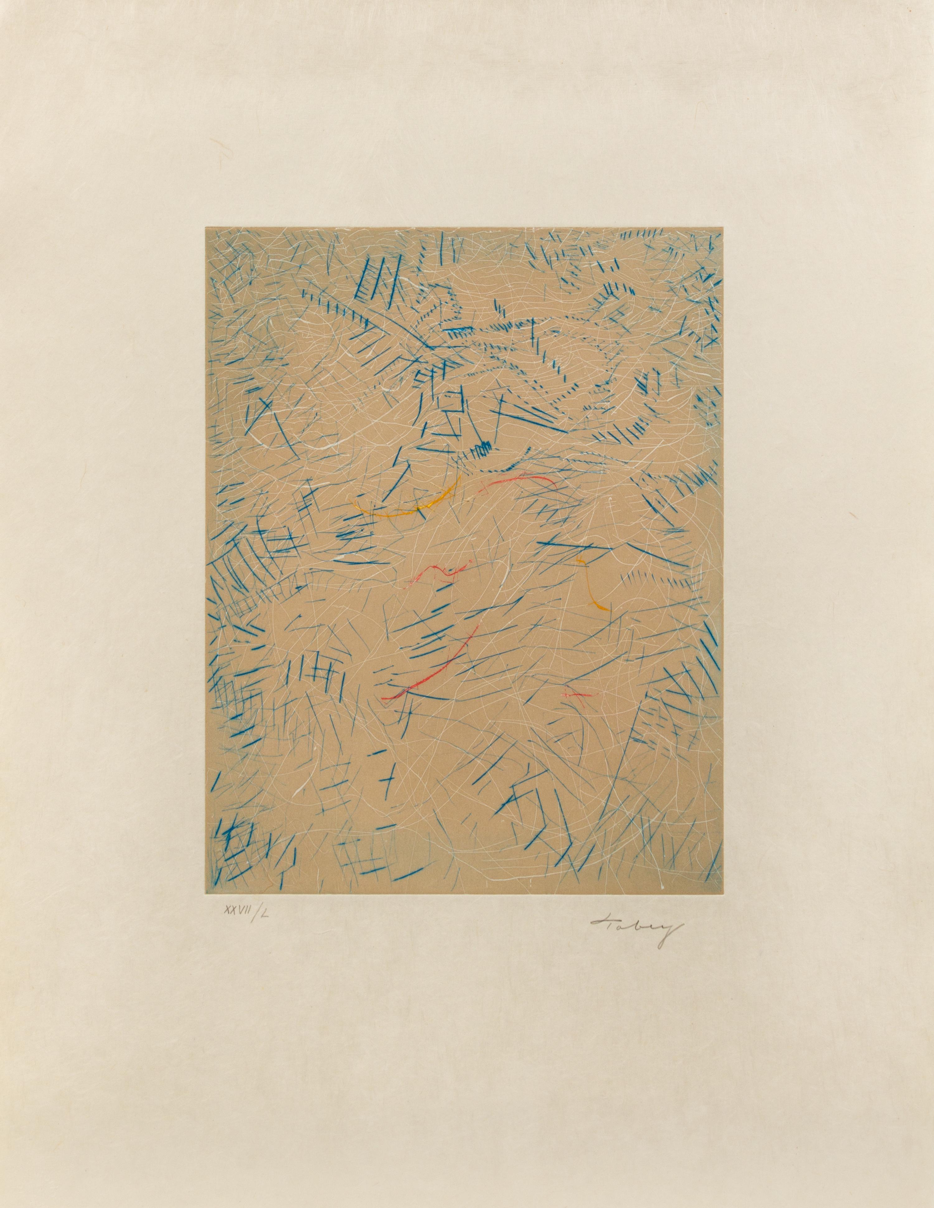 Mark Tobey, (American, 1890-1976), Of Time and Age, 1975