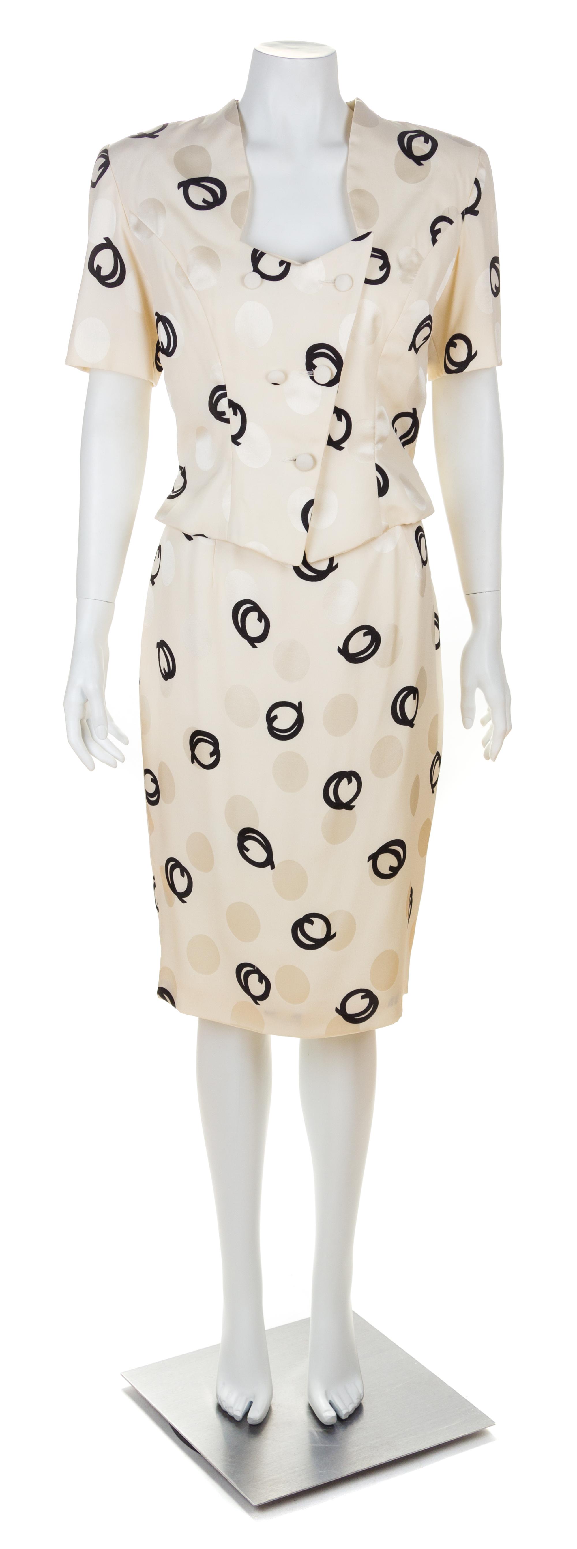 Vicky Tiel Skirt Ensemble, 1980-90s