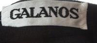 A Galanos Black Wool Jacket,