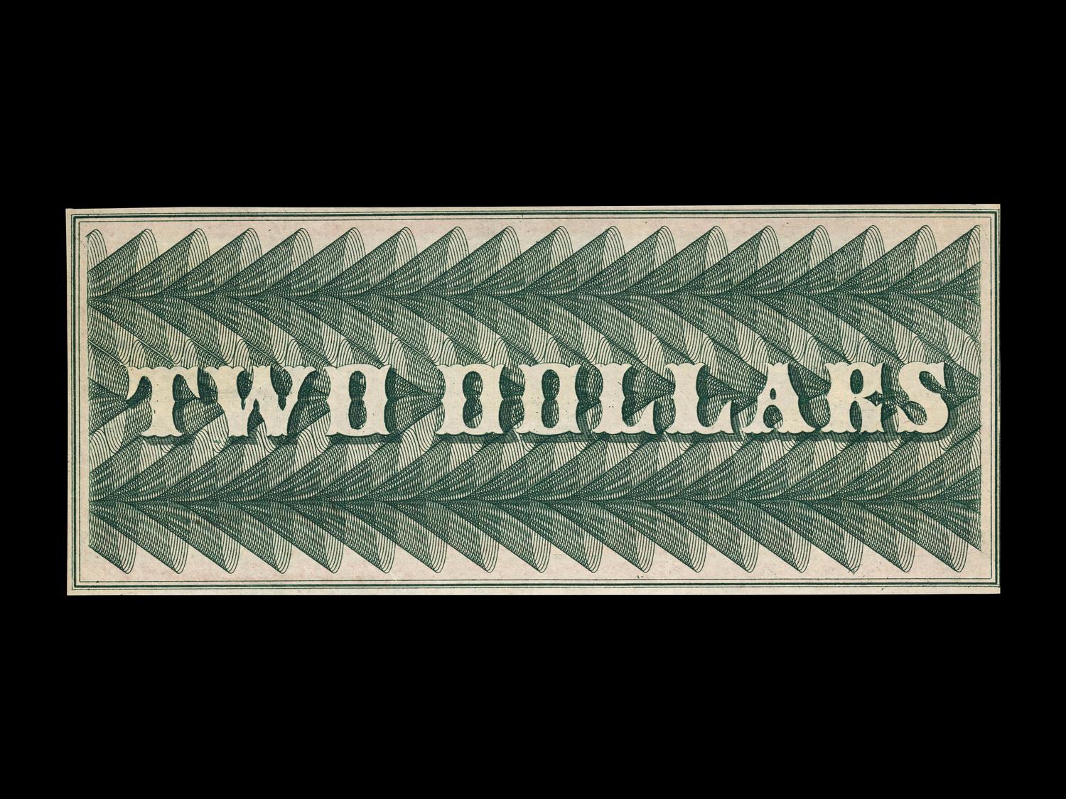 [OBSOLETE] The Bullion Bank, Washington D.C., July 4th 1862, $2 Note
