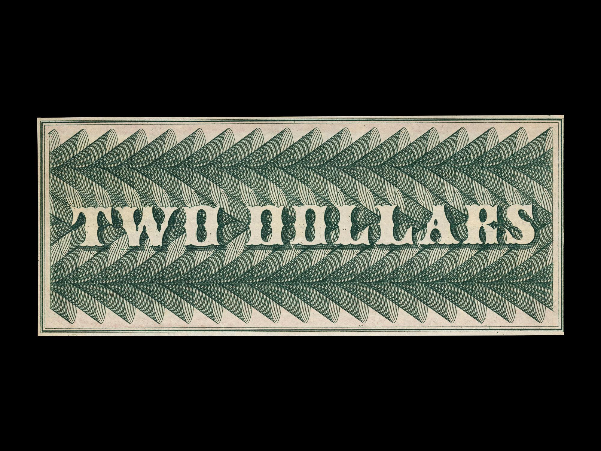[OBSOLETE] The Bullion Bank, Washington D.C., July 4th 1862, $2 Note
