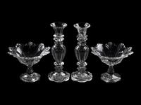 Four Anglo-Irish Cut Glass Articles