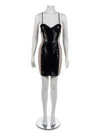 Geoffrey Beene Sequined Skirt Ensemble, 1980-90s