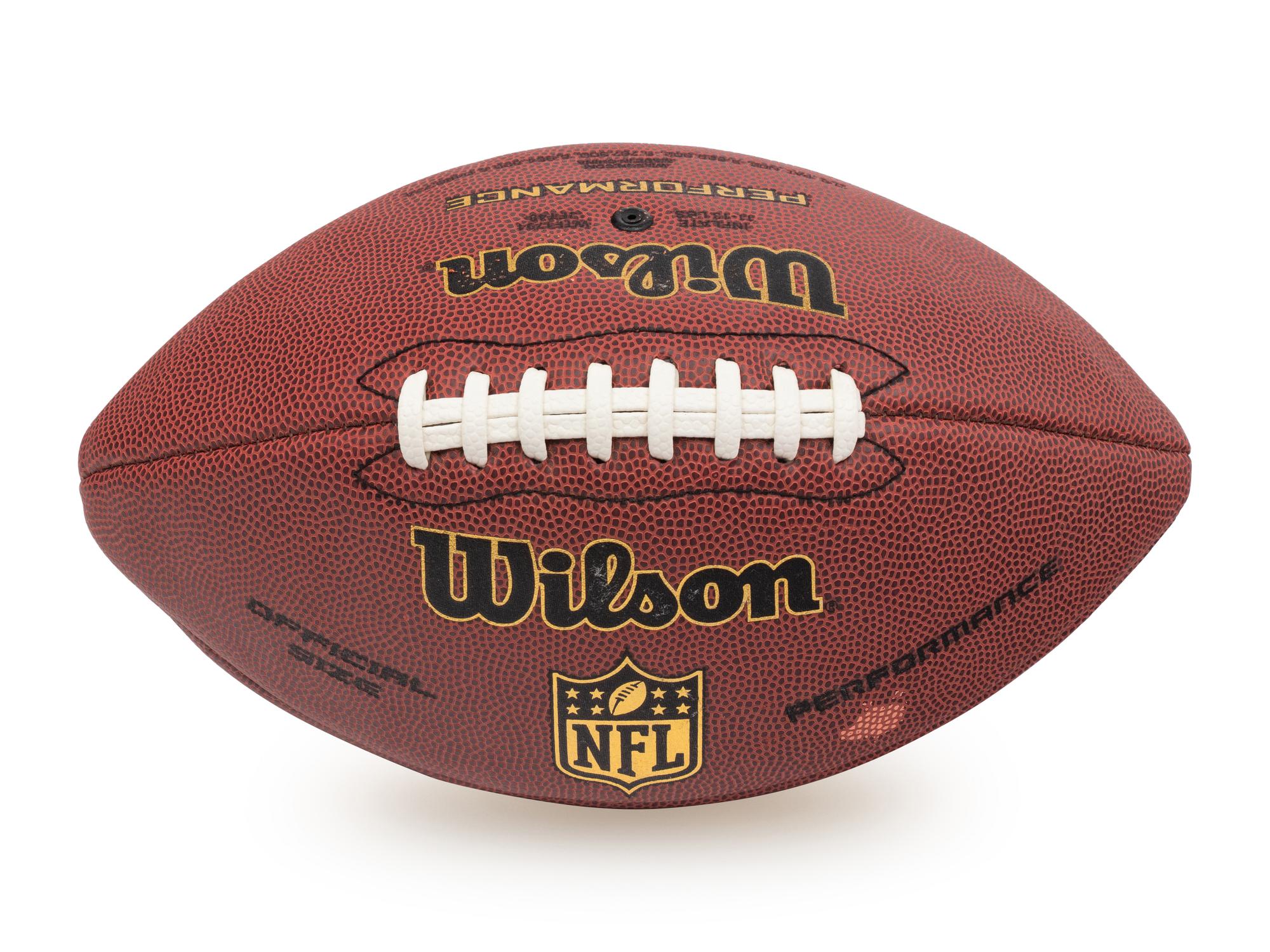 A Group of Signed Autograph Football Items Including Joe Namath
