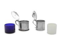 Two English Silver Mustard Pots