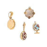 COLLECTION OF YELLOW GOLD JEWELRY