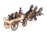 An Ives Painted Cast Iron Patrol Wagon