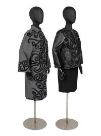 Two Oscar de la Renta Items: One Coat & One Lamb Leather Jacket, 2006-07
