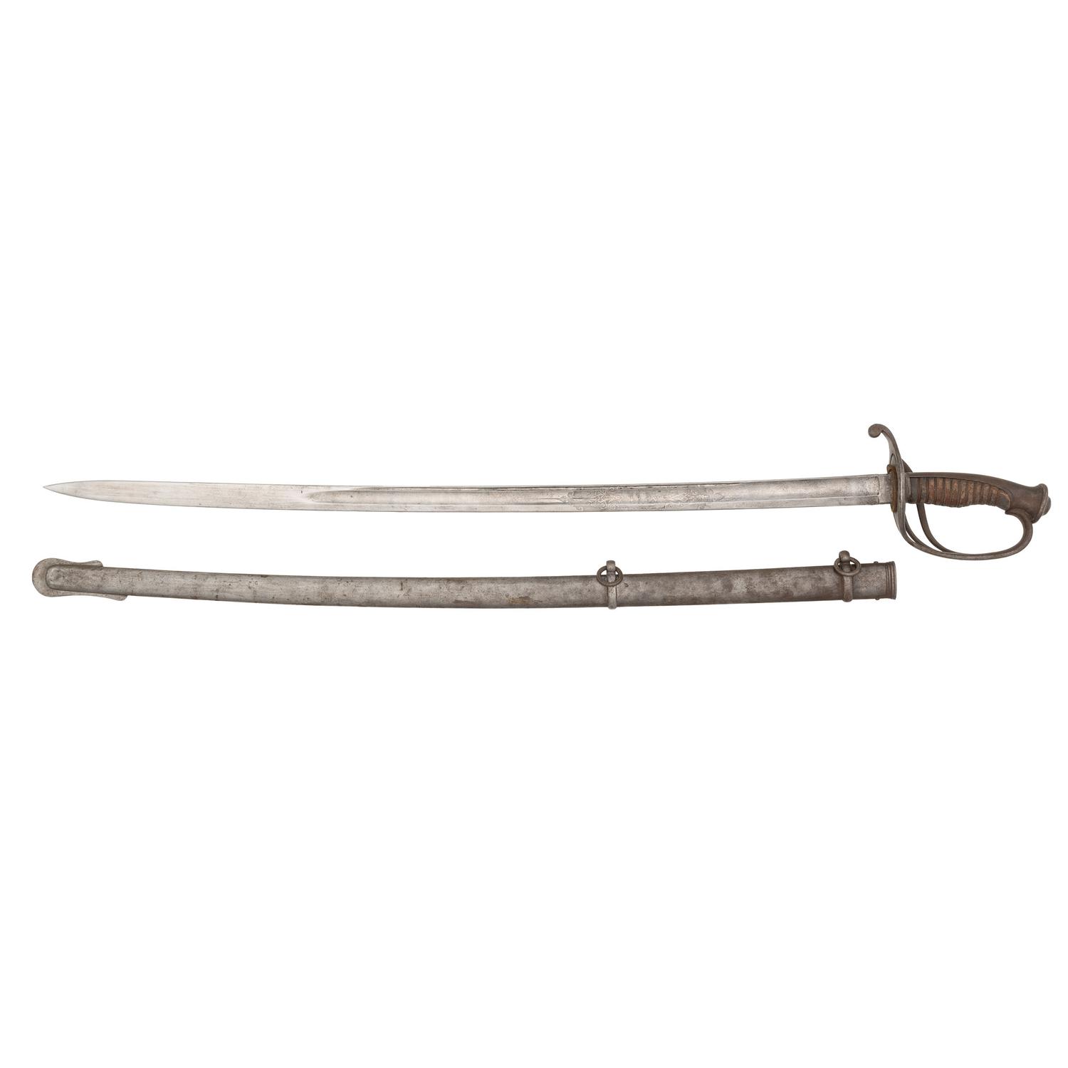 British Model 1827 Iron Hilted Tiffany Marked Imported Saber