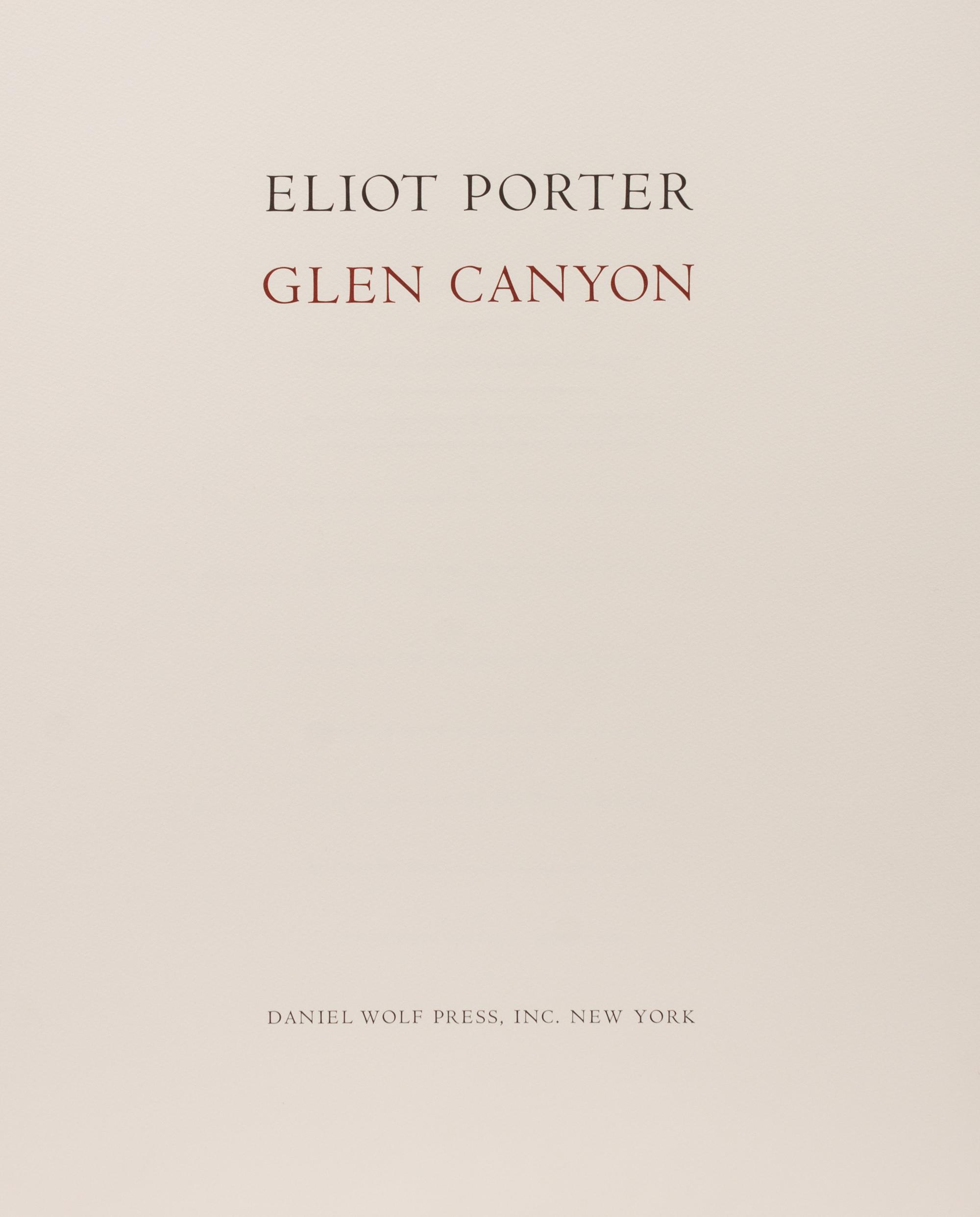 Glen Canyon (complete portfolio of 10)