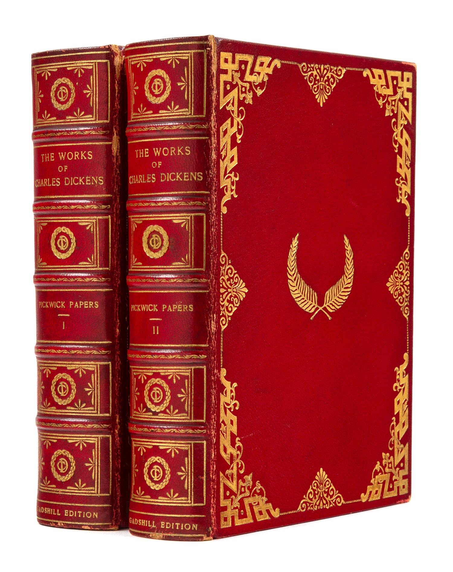 DICKENS, Charles (1812-1870). Works. New York: Charles Scribner's Sons, 1897.
