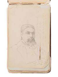 [Theater] Autograph Album, ca. 1881