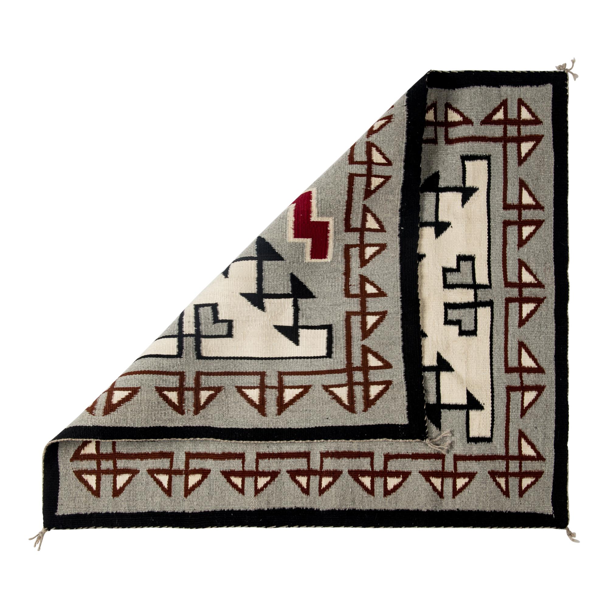 Navajo Single Saddle Blanket [Rug]