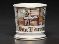 A Launderer's Porcelain Occupational Shaving Mug