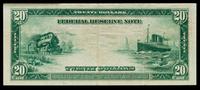A United States Series 1914-L $20 Federal Reserve Note — PCGS CURRENCY GRADED VF30PPQ