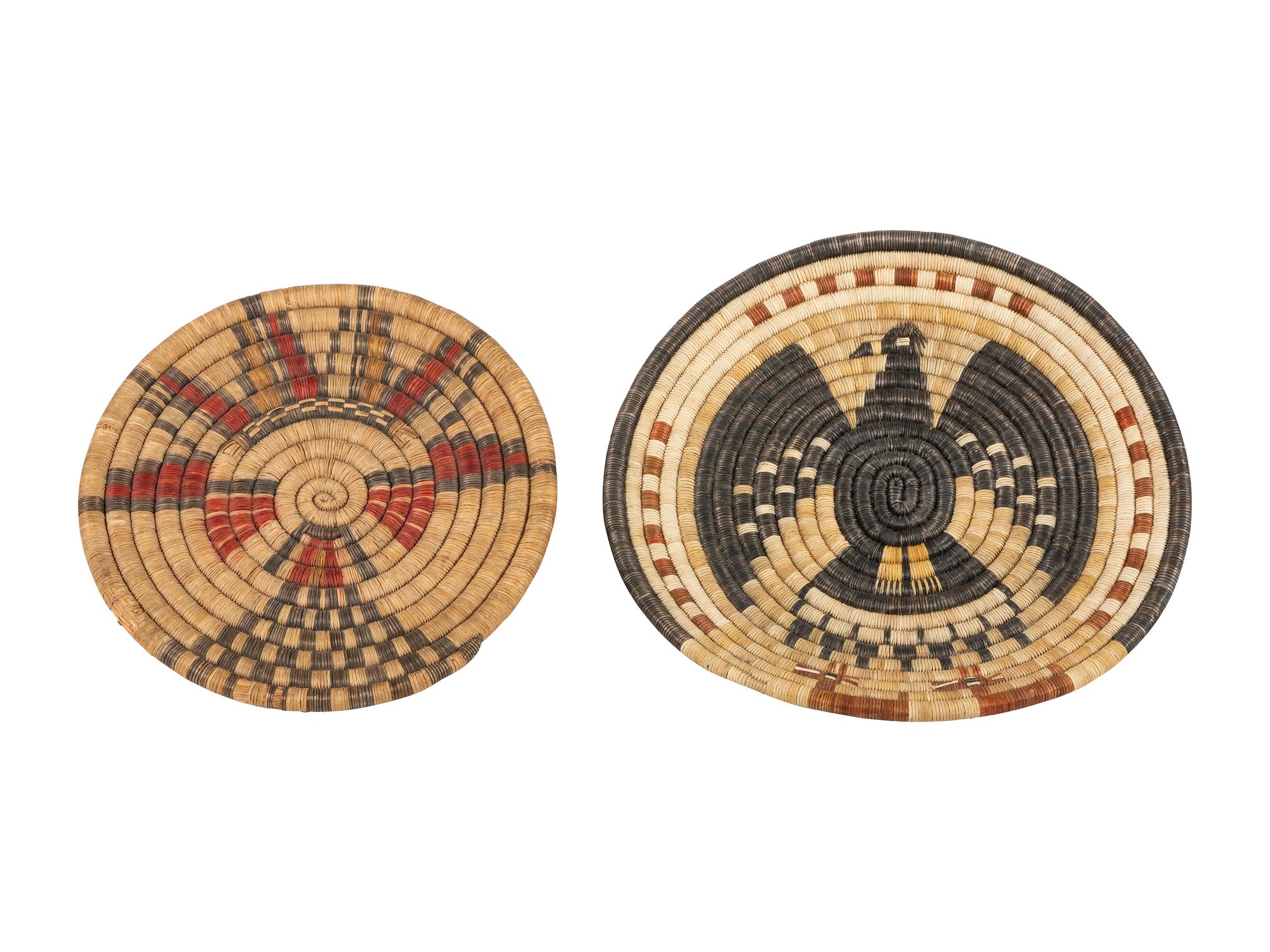 Hopi Second Mesa Basketry Trays