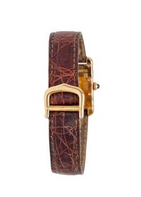 CARTIER, REF. 2415 'MUST DE CARTIER TANK' WATCH