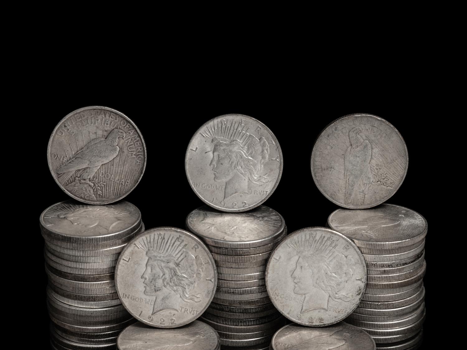 Two Hundred Peace $1 Coins