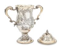 An Irish Georgian Silver-Gilt Cup and Cover