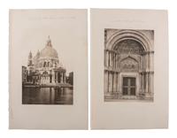 [EARLY PHOTOGRAPHY]. 25 images of Venice and Milan, including works by Ongania and Naya.