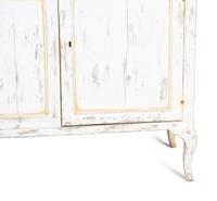 A French Provincial White-Painted Serving Cabinet