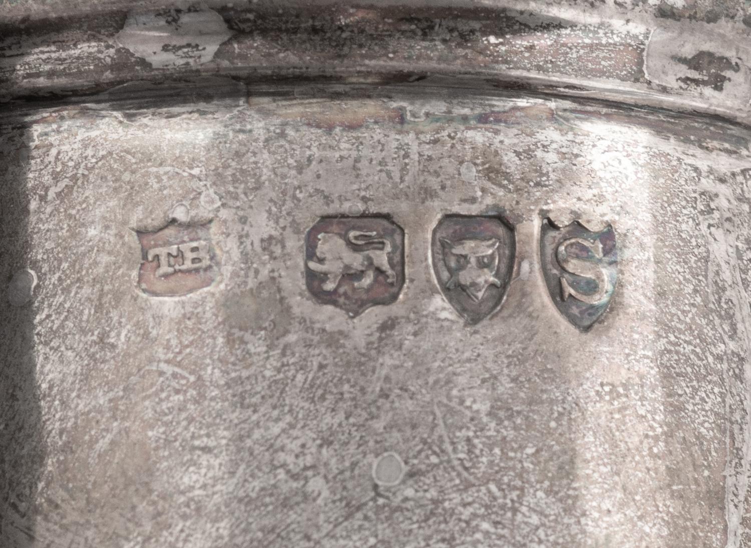 Three English Silver Muffineers