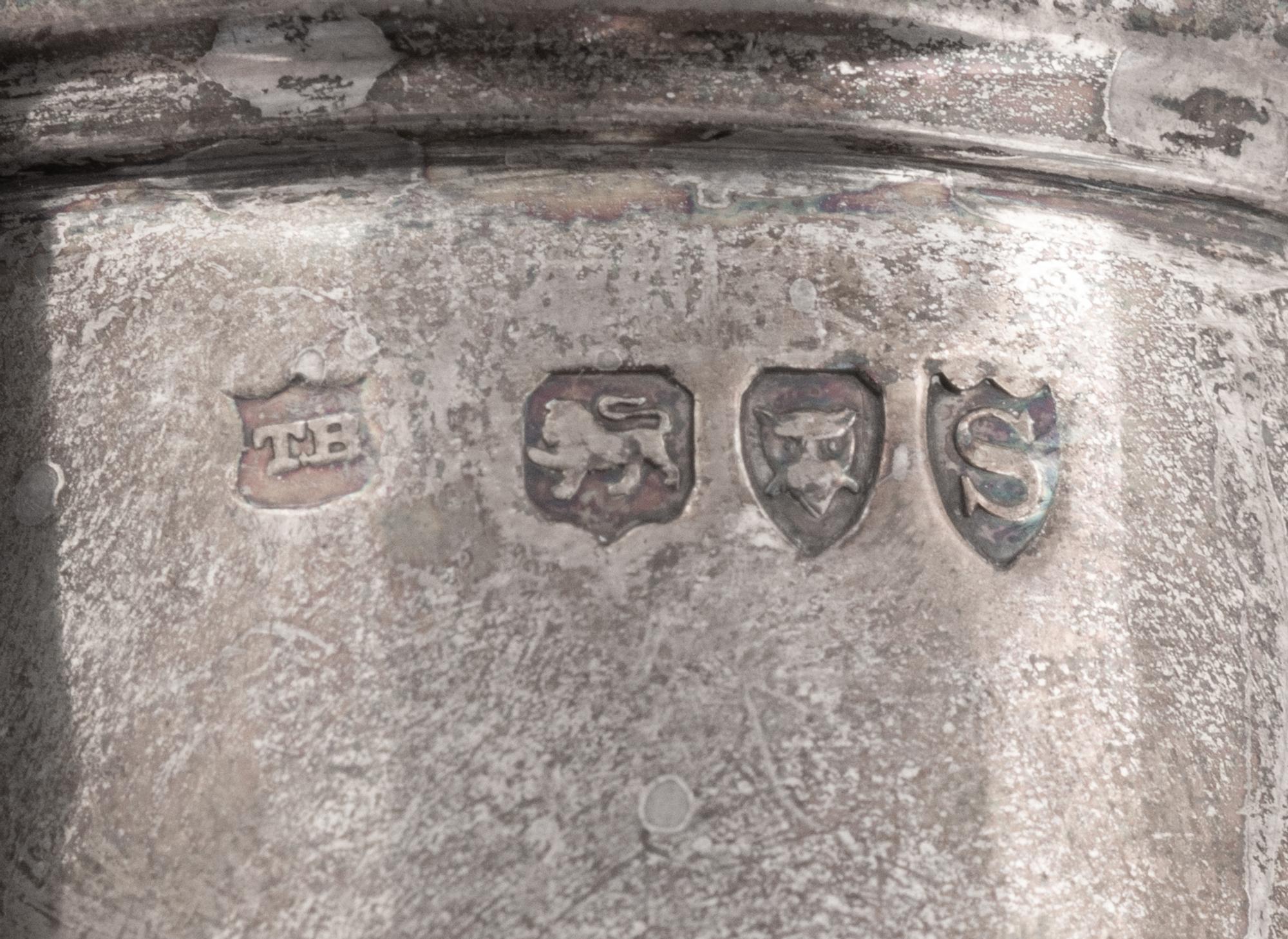 Three English Silver Muffineers